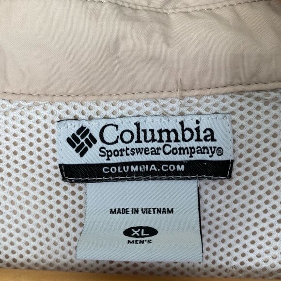 COLUMBIA PFG Fishing Short Sleeve Button Up Shirt with Pockets Mens Size XL - Picture 4 of 8